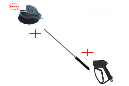 Щетка вращающаяся в сборе с курком RL30 и удлиннителем 1500мм; вход М22х1,5ш.