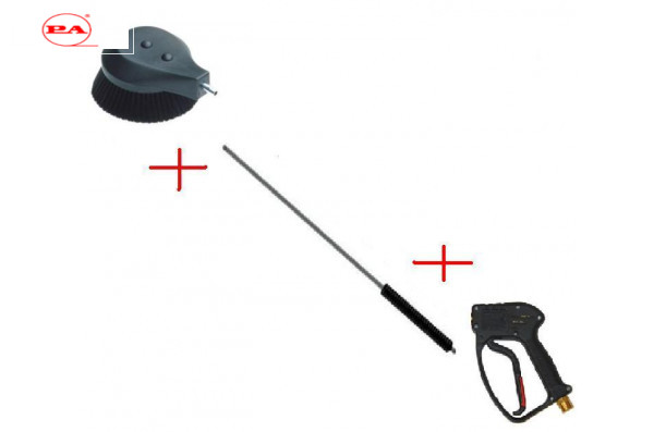 Щетка вращающаяся в сборе с курком RL30 и удлиннителем 1500мм; вход М22х1,5ш.