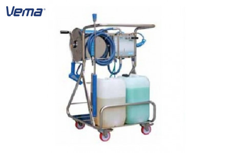 Моб. установка с пеногенер. системой FOAM SYSTEM 1 AIR 50-100 бар, с подачей воздуха, на 1 ср-во