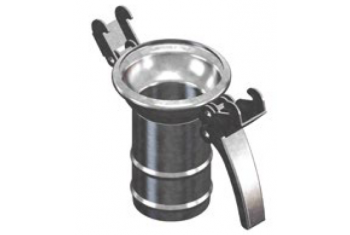 Шаровая розетка под шланг, 120х120, уплотнительное кольцо