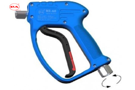 Курок распылительный RL 60 с поворотным фитингом, нерж. сталь, 60 бар; вход 1/2г,  выход 1/2г