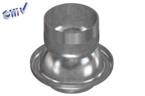 Шаровой ниппель с резьбой GAS/BSPT 100х4