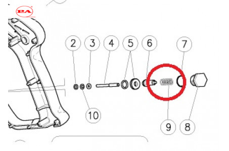 Пружина RL30 1,3x9,1x24 мм нерж.
