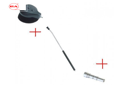 Щетка вращающаяся в сборе 700мм; вход  байонет KW ARS 25.