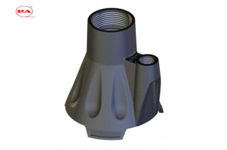 Грязевой эжектор 3/8 г. под форсунку 1/4 г. выход 1'' 1/4  г.