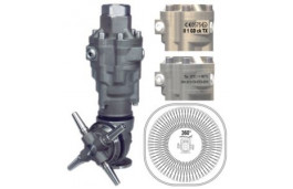 Насадка для мойки емкостей А80 R с гидроприводом; 45 л/мин; 160 бар; 90 град.(нерж). вход 3/4г ATEX