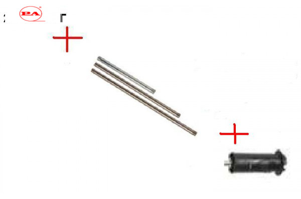 Распылительный ствол с регулируемым наконечником выс\низ, сопло 035 в сборе 300мм; М22х1,5ш (нерж).
