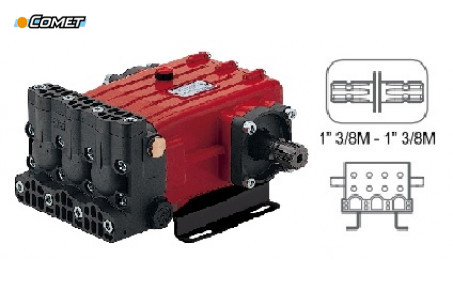 Насос трехплунжерный Comet серия YA 65 (55 л/мин; 50 бар) 13/8 M 13/8 M