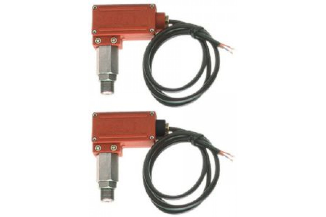 Датчик давления PR1 - 600 бар  (нерж.) 3/8 ш. 25 бар красный