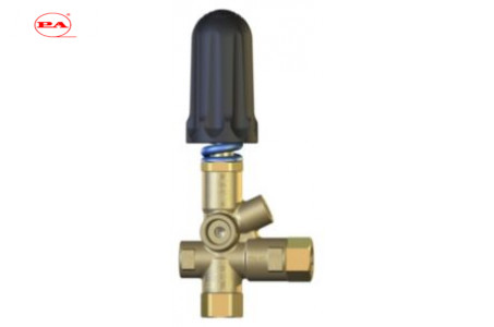 Регулировочный клапан Pulsar 4R; вход 3/8г, выход 3/8г  с рукояткой и выходом под манометр