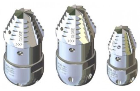 Форсунка каналопромывочная с роторной фрезой сопло 30; вход 3/4г; бой 6Rх4S