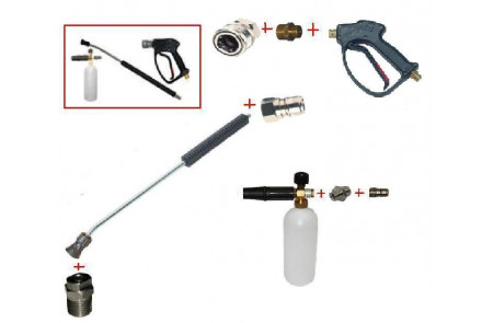 Пенокомплект в сборе 500 мм изог, RL 26 + ARS 350 РА; вход М22х1,5ш.