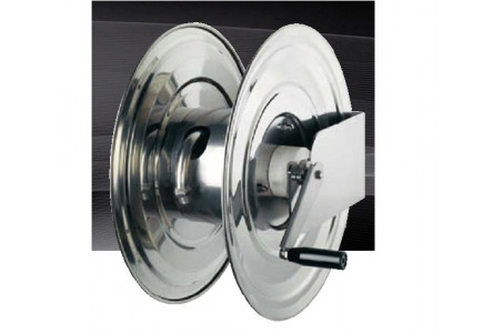 Барабан ручной для рукава 35 м 3/4 или 20 м 1 (нерж.) 1ш.1ш. 20 бар