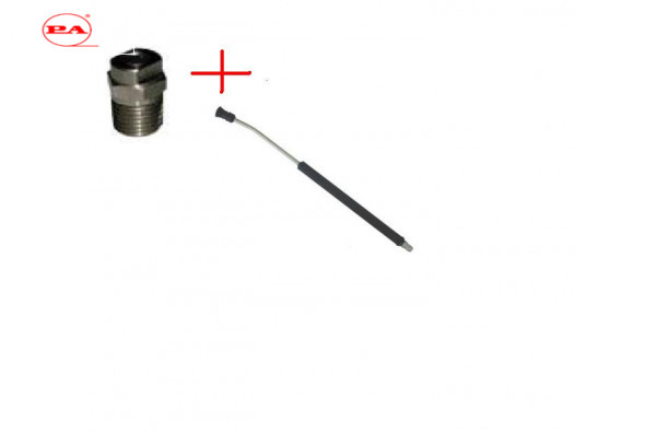 Удлинитель с термозащитой, форсункодержателем и форсункой 600 мм; вход ниппель ARS 350