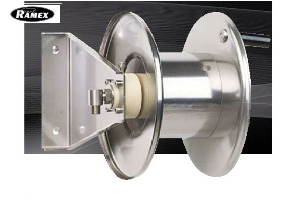 Барабан ручной для рукава 20м. 1/2 (кр.)  1/2ш. 1/2ш. 600 бар.