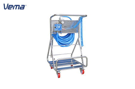 Моб. установка с пеногенер. системой Foam Air system, 2-8 бар, с подачей воздуха, на 1 ср-во