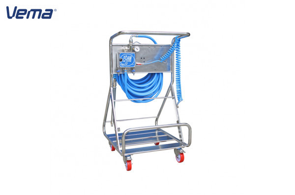 Моб. установка с пеногенер. системой Foam Air system, 2-8 бар, с подачей воздуха, на 1 ср-во