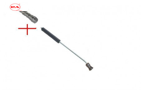 Удлинитель с термозащитой и форсункодержателем 500 мм; вход ARS 25; изогнутый