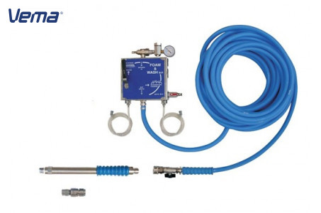 Пеногенер. система Foam & Wash L.Р., 2-8 бар, с подачей воздуха, на 2 ср-ва 1/2ш. 1/2 ш.с аксесс.