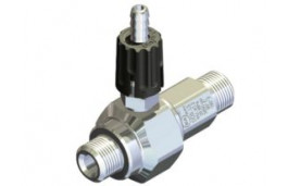 Удлиненный эжектор для моющих средств регулируемый сопло 1,2; вход 3/8ш- выход 3/8ш. (нерж)