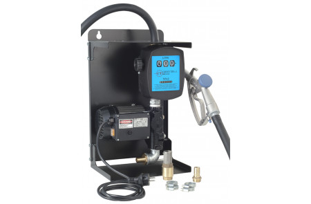 Установка для заправки дизельного топлива с заправочным пистолетом с отсечкой мобильная 220 В