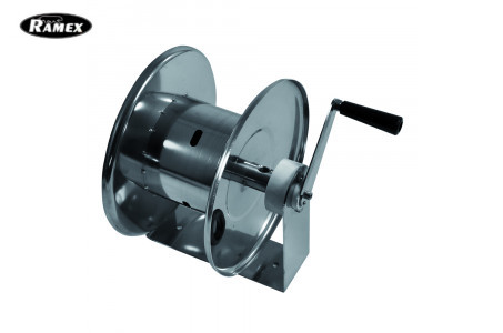 Барабан ручной усиленный ATEX для рукава  20м. 1/2 (нерж.) 1/2ш.1/2ш. 200 бар