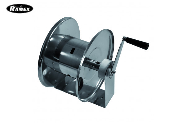 Барабан ручной усиленный ATEX для рукава  20м. 1/2 (нерж.) 1/2ш.1/2ш. 200 бар