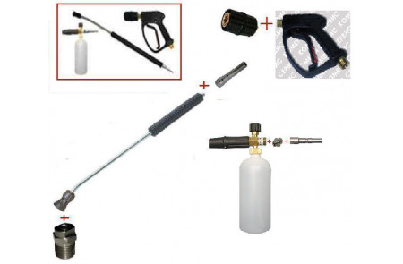 Пенокомплект в сборе 500 мм изог, RL 30 + ARS 25KW; вход М22х1,5ш.