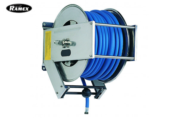 Барабан авто. для рук. дл. 25м 1/2 (нерж.) 1/2ш. 1/2ш. 200 бар