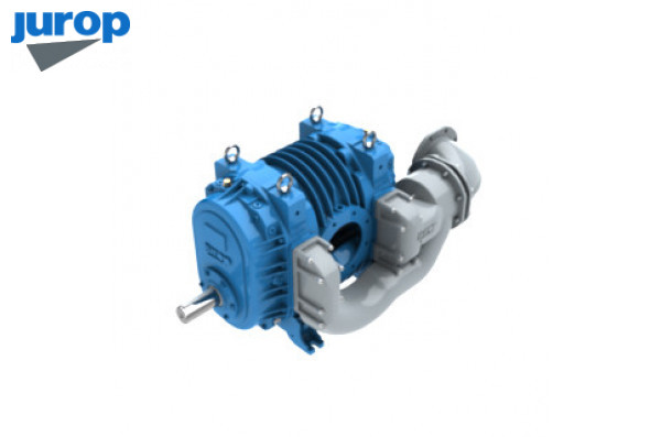 Насос вакуумный JUROP PVT400, левое вращение, гладкий вал под шпонку