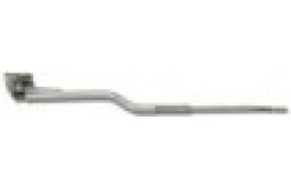 Консоль поворотная (360*)  Z-ОБРАЗНАЯ нерж. ( зерк.) 2 м вход 1/4 г.( сбоку и сверху) выход 1/4 ш.