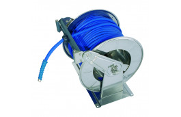 Барабан с электроприводом для рук. 100м.1/2 (нерж.) 1/2ш.1/2ш. 12 В 200 бар (пульт упр.)