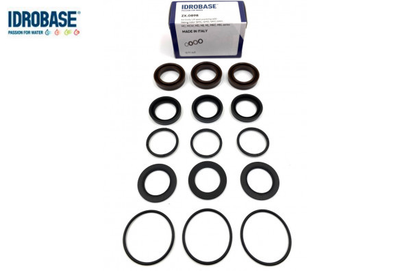 9 KIT для UDOR Комплект водяных уплотнений серия MC-MCW-MD-ME-ML-MKC-MKL-GHC-GHD-GKC-GKD, Ø20 мм, ZX.0898, Италия IDROBASE