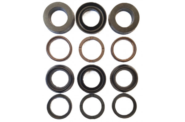 Комплект манжет ТехУм аналог KIT для Bertolini TML 1220-2020 с восстановленной головкой, Ø18 мм
