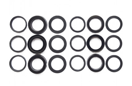 Комплект манжет ТехУм аналог KIT P9.003.025 / P9003025 для Mazzoni MMD, Ø20 мм