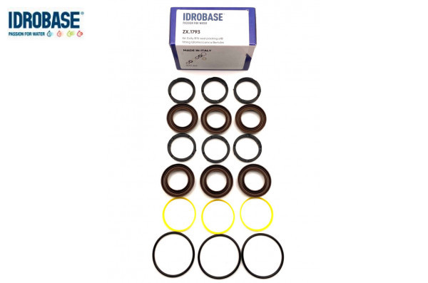 07.9807.97.3/KIT 76 Комплект водяных уплотнений для Bertolini TML 1220-2020, TMH 3036-3055 Ø18 мм, ZX.1793, Италия IDROBASE