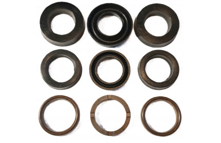 Комплект манжет ТехУм аналог KIT A, 1.099-754.0/260079/10997540 для Hawk NPM 1525, Ø18 мм