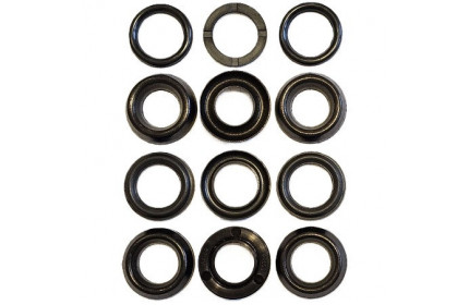 Комплект манжет ТехУм аналог KIT P 28, KTRI 18579 для IPC Portotecnica ROYAL PRESS DSPL 3060 T (без латуни), Ø20 мм