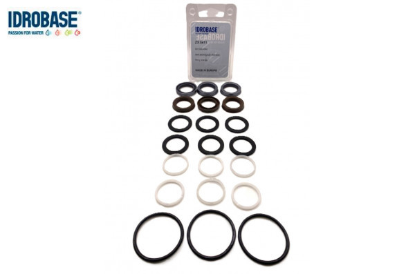KR4 KIT Комплект водяных уплотнений для Kranzle моделей: AQ, B, D, 3000, Quadro Ø20 мм, ZX.0411, Италия IDROBASE