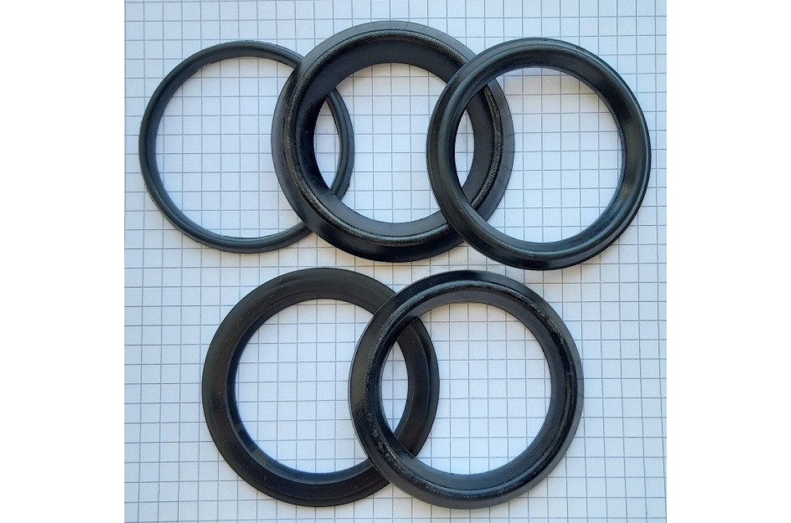 Комплект манжет ТехУм аналог KIT 79, 34007901 на 3 плунжера для IPG Series 77 W12, W15, T121, T151, Ø45 мм