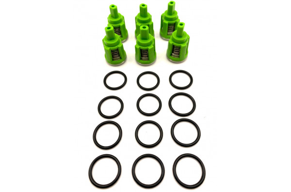 KR12 KIT Комплект клапанов для Kranzle моделей: 105-125, B, HD, Profi-jet, Quadro, THERM, ZX.0788, Италия IDROBASE