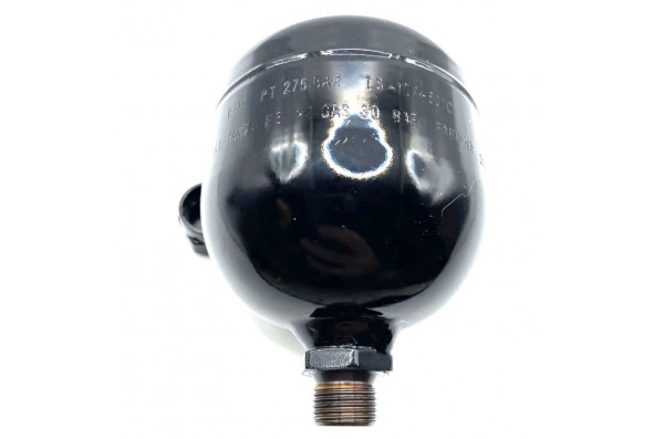 M-00008011N Гидропневмокомпенсатор 35-250 бар, 3/8"М внешняя, 0.25 литра без фитингов