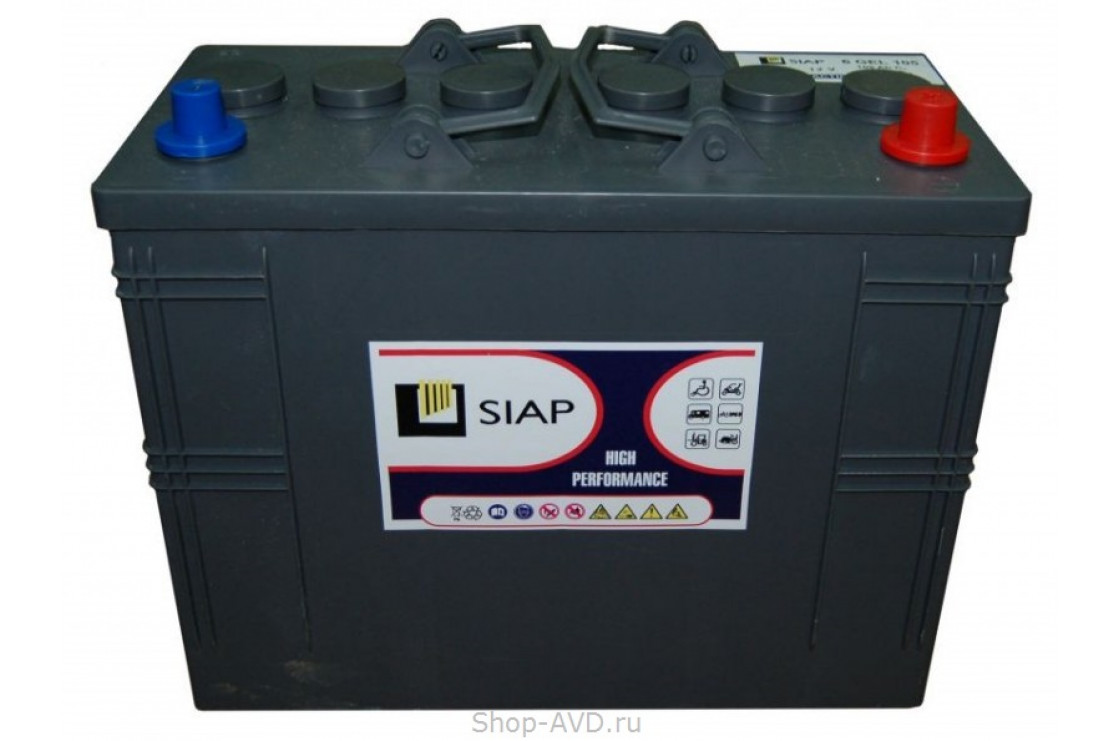 SIAP Тяговая аккумуляторная батарея 6 GEL 105
