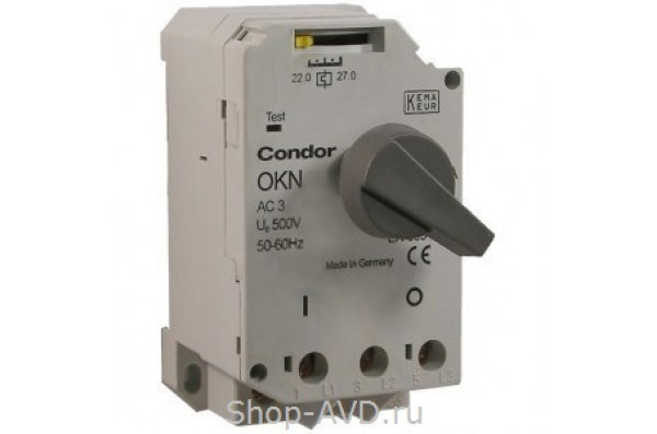 Выключатель для моторов OKN, 16-22А