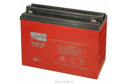 Zenith ZL1201105 Необслуживаемый аккумулятор