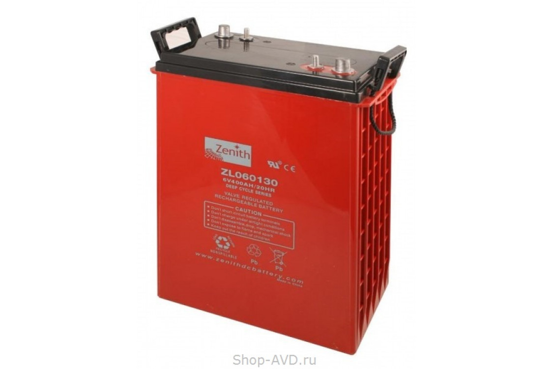Zenith ZL060130 Необслуживаемый аккумулятор