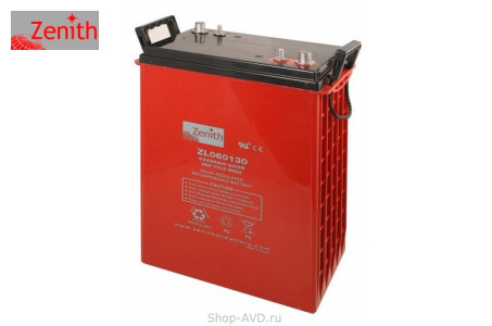 Zenith ZL060130 Необслуживаемый аккумулятор