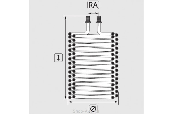 R+M Змеевик 4.680-097.0 для Karcher