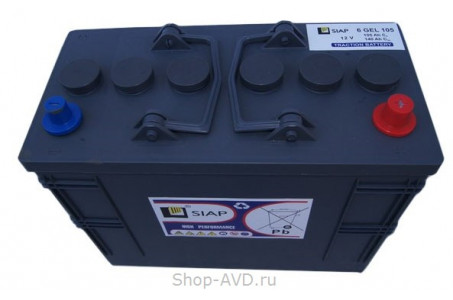 SIAP Тяговая аккумуляторная батарея 6 GEL 105