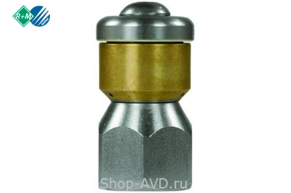 Форсунка R+M Suttner каналопромывочная вращающаяся 050 (вход: 1/4 F)